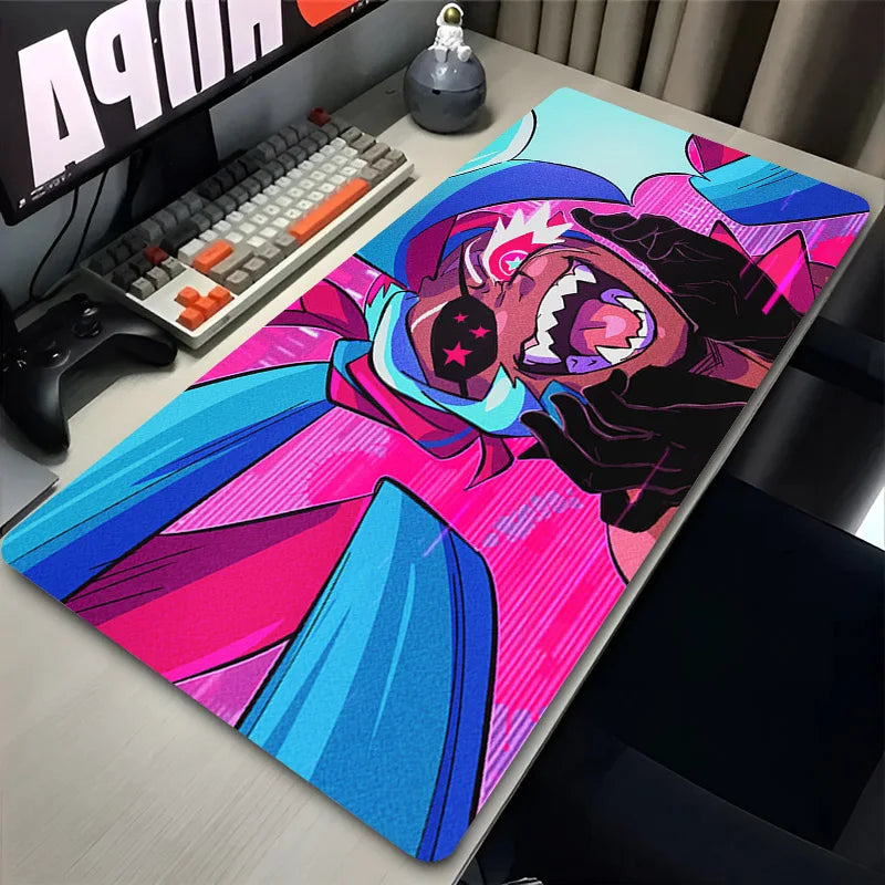 Anime Mousepad Cookie Run K-Kingdom Mousepad Gaming Accessories Non-Slip Desk Mat Gamer Pc Cabinet Mouse Pad Laptop Carpet Mats