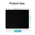Minimalist Black Desk Mat with Non-Slip Mouse Pad, Playmat Mouse Pads for Desk, Mousepad for Desk, Desk Mat, Gaming