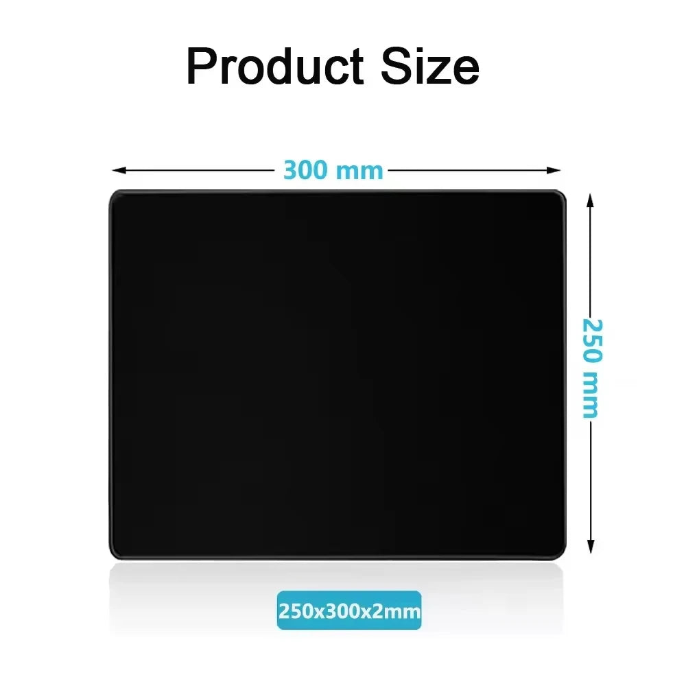 Minimalist Black Desk Mat with Non-Slip Mouse Pad, Playmat Mouse Pads for Desk, Mousepad for Desk, Desk Mat, Gaming