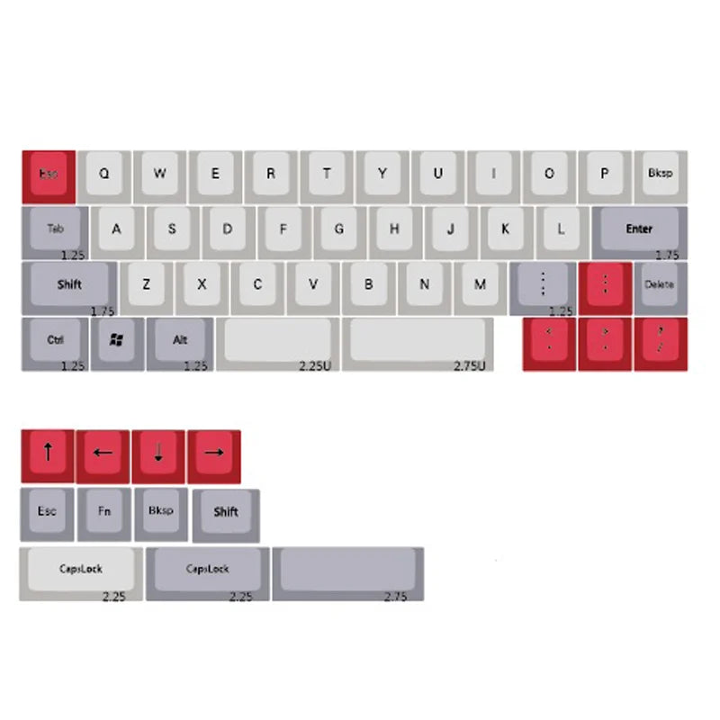 ID42 White Keyboard Pc Wired Keyboard Mini Mechanical Keyboard 40 QMK via Keyboard Black Purple Barebone Kit 40% Keycaps