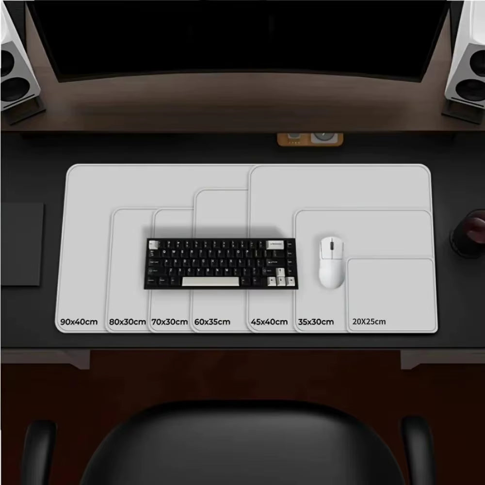 F-Final Fantasy Black Mouse Pad Gamer Large New Mousepad XXL Keyboard Pad Desk Mats Office Carpet Soft Computer Desktop Mousepad