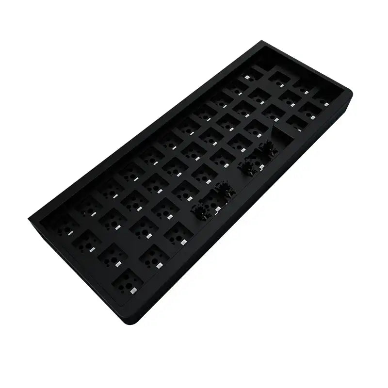 ID42 White Keyboard Pc Wired Keyboard Mini Mechanical Keyboard 40 QMK via Keyboard Black Purple Barebone Kit 40% Keycaps